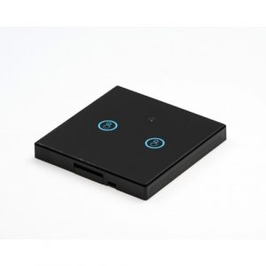 Sibling Powerlight-M2 Smart Wireless Black Switch (2 Buttons)