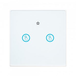 Sibling Powerlight-M2 Smart Wireless White Switch (2 Buttons)